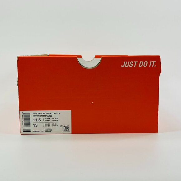 Nike ReactX Infinity Run 4 \'Summit White Ashen\' DR2665-107 Multi Size main image 10